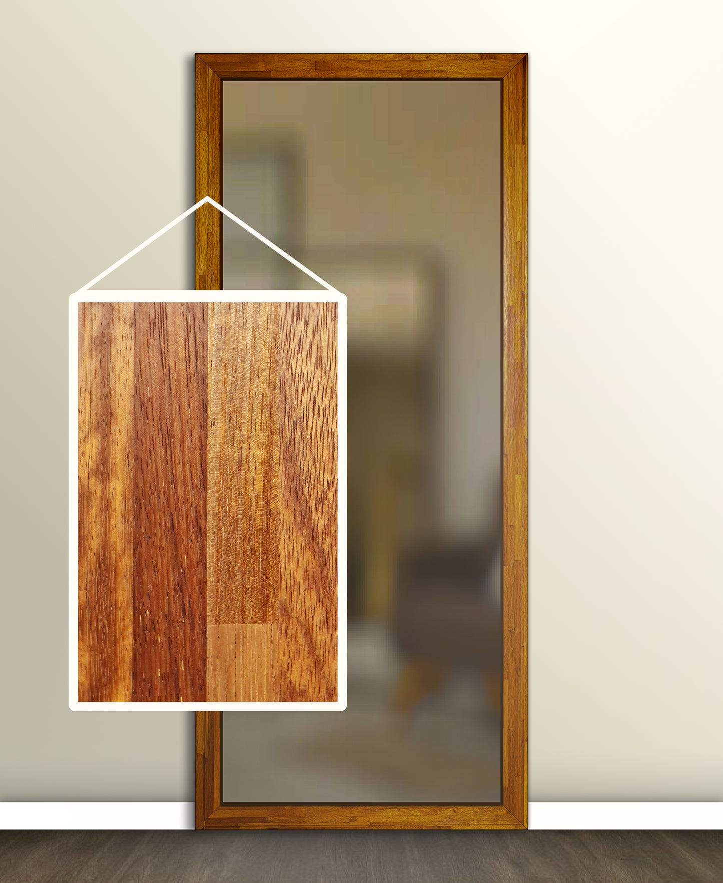 Engineered Wood Door Frame - Merbau | 120 × 70 mm Section